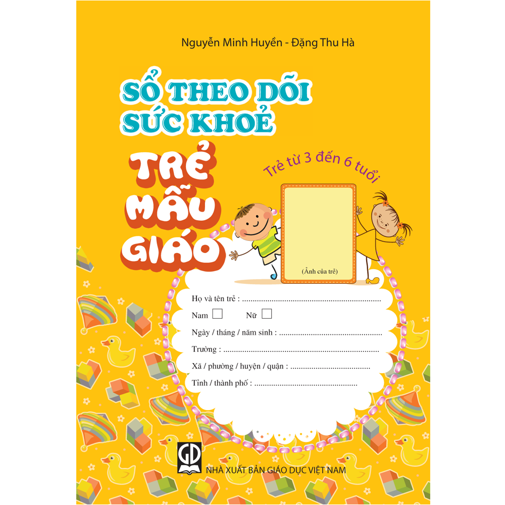 Sổ Theo Dõi Sức Khỏe Trẻ Mẫu Giáo