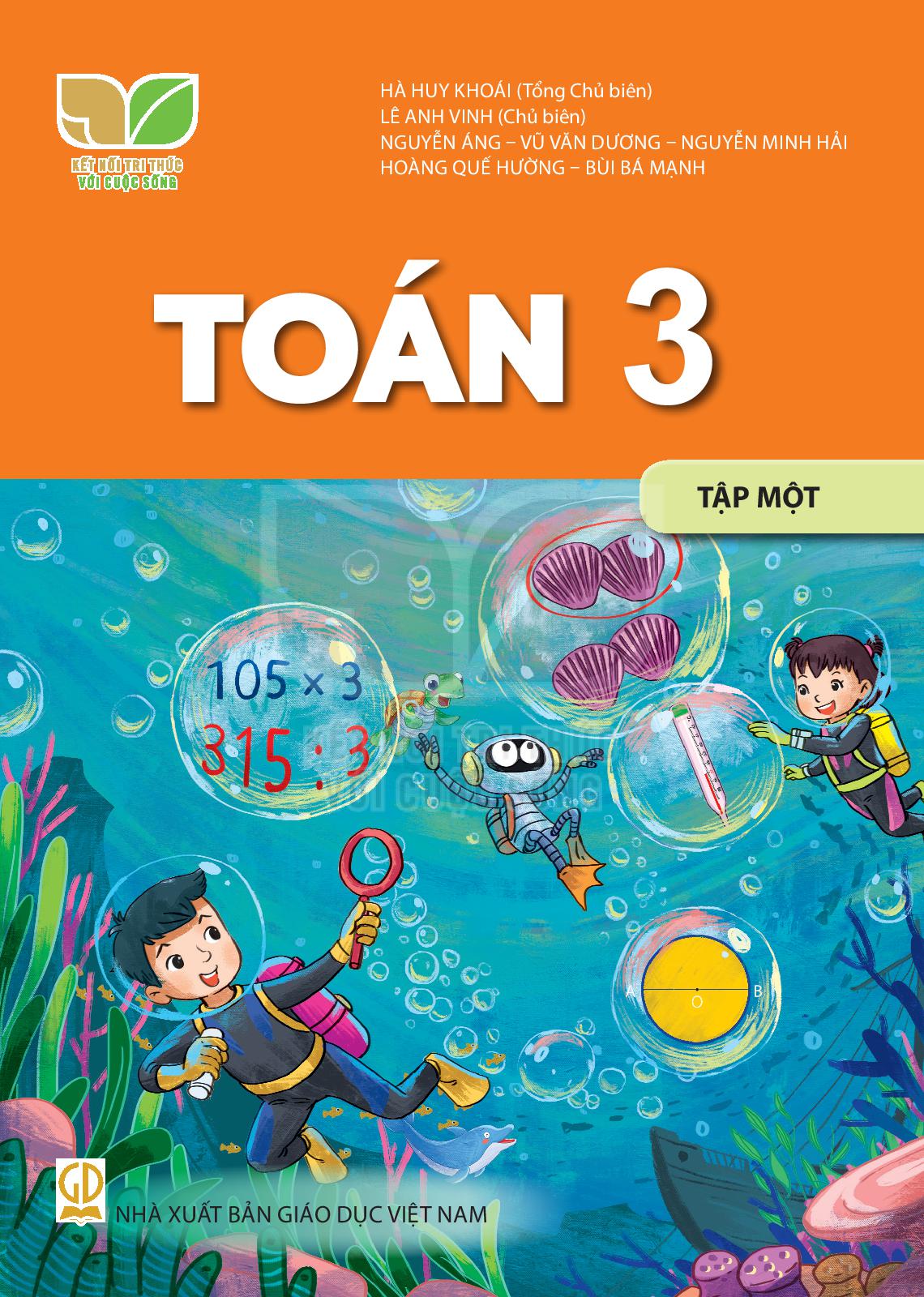 Toán lớp 3 tập 1 (kết nối tri thức với cuộc sống)