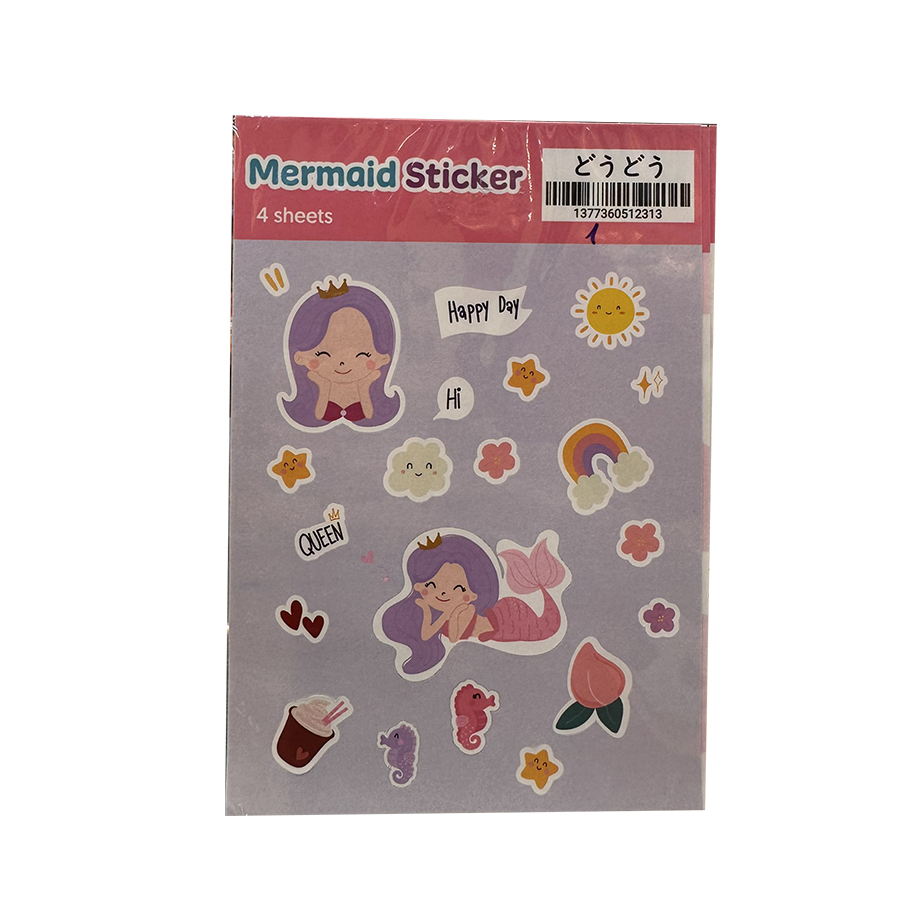 Sticker Set 4 Mermaid