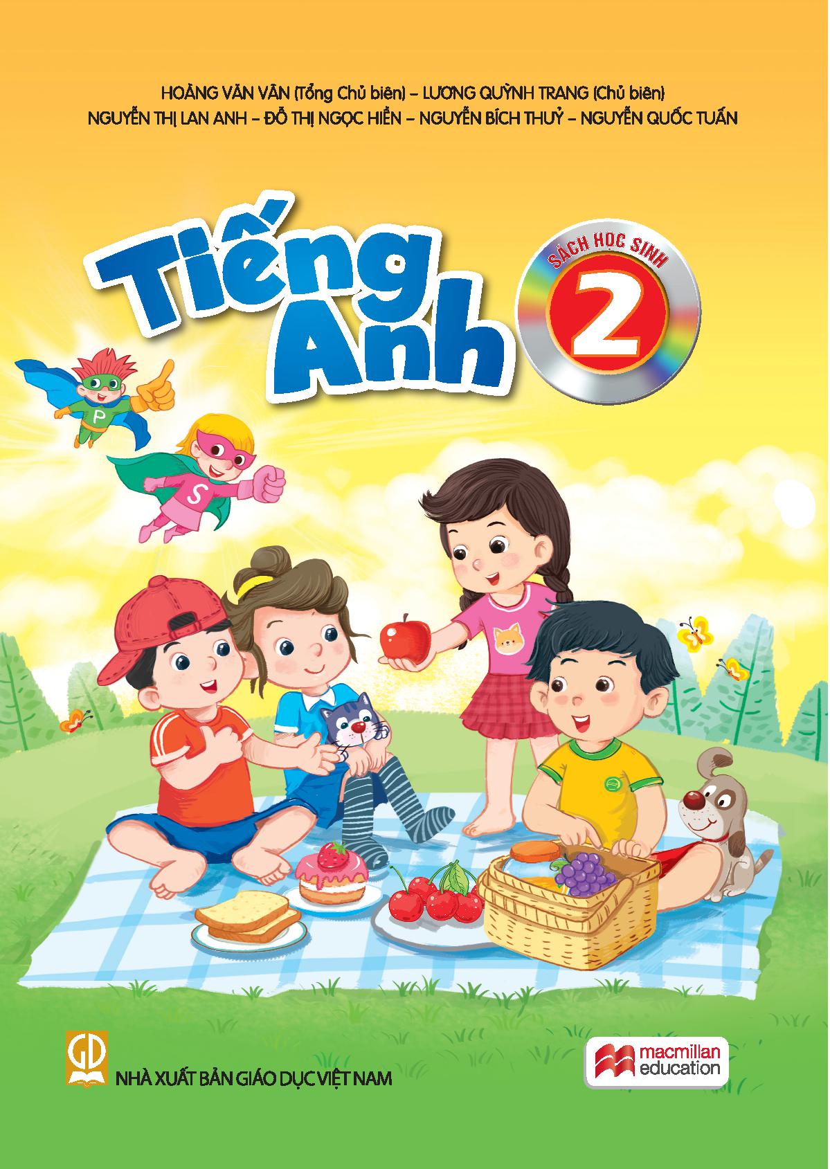 Tiếng Anh Lớp 2 Không Kèm CD (Sách Học Sinh)