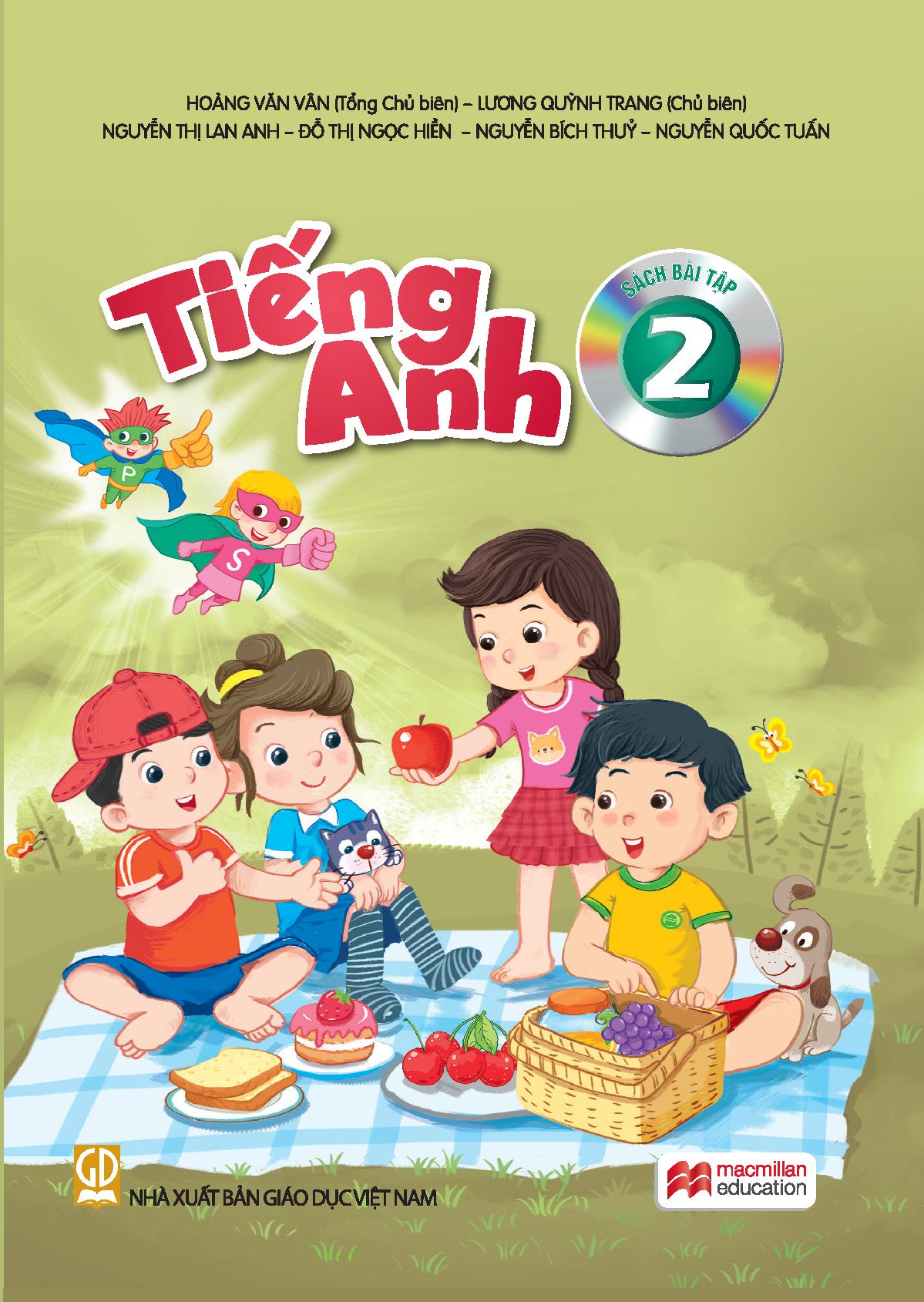 Tiếng Anh lớp 2 - Sách bài tập