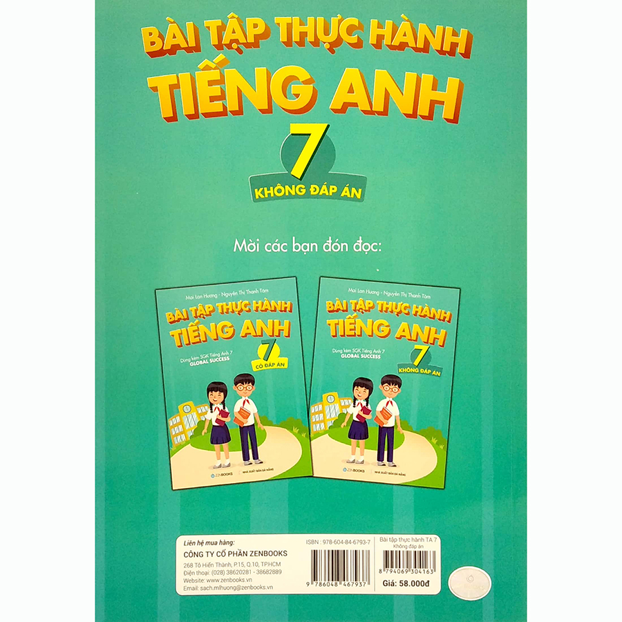 Bài Tập Thực Hành Tiếng Anh Lớp 7 Không Đáp Án (Dùng Kèm SGK Tiếng Anh 7 Global Success)