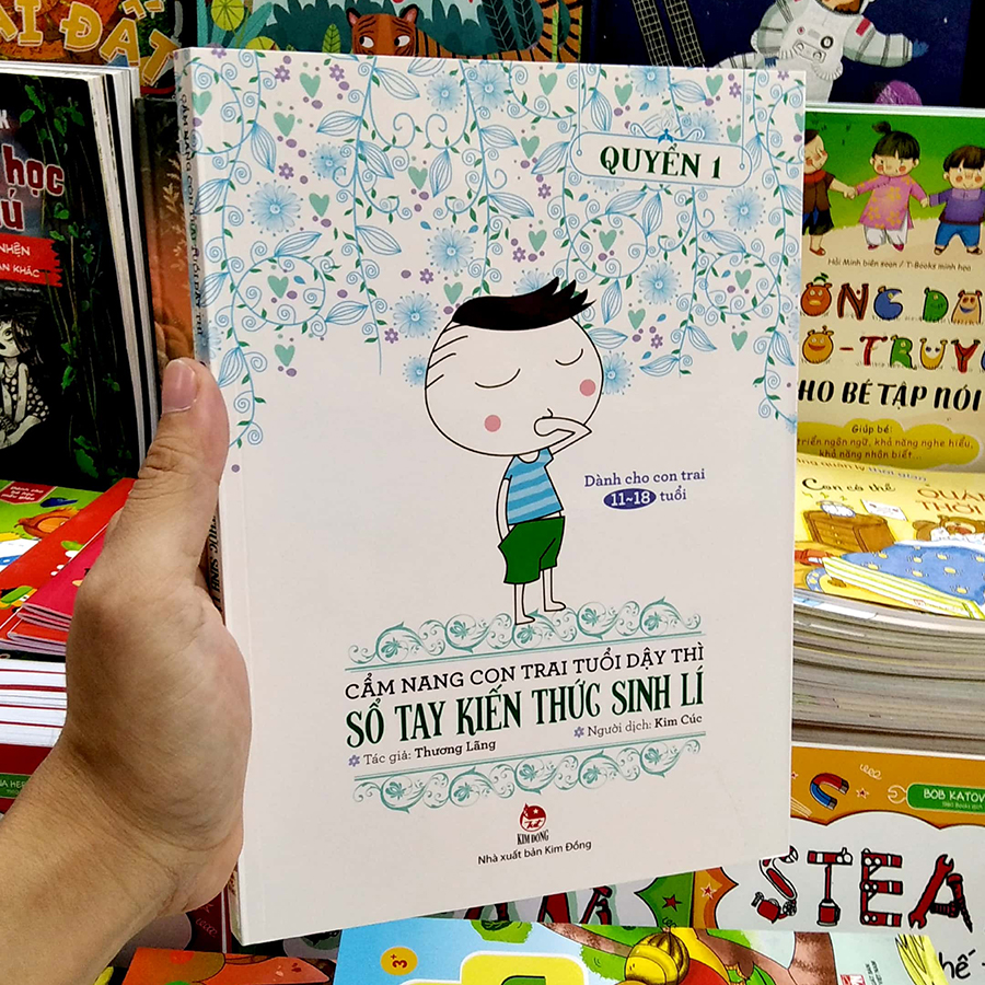 Cẩm Nang Con Trai Tuổi Dậy Thì Quyển 1 - Sổ Tay Kiến Thức Sinh Lí