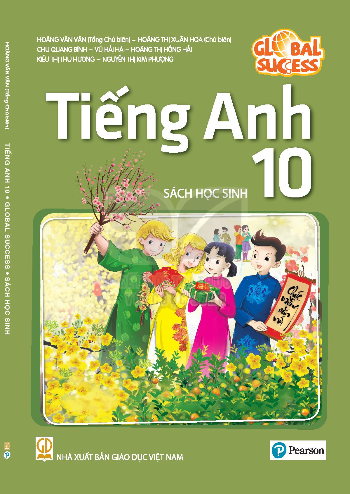 Tiếng Anh lớp 10 - Global success - sách Học sinh (không đĩa)