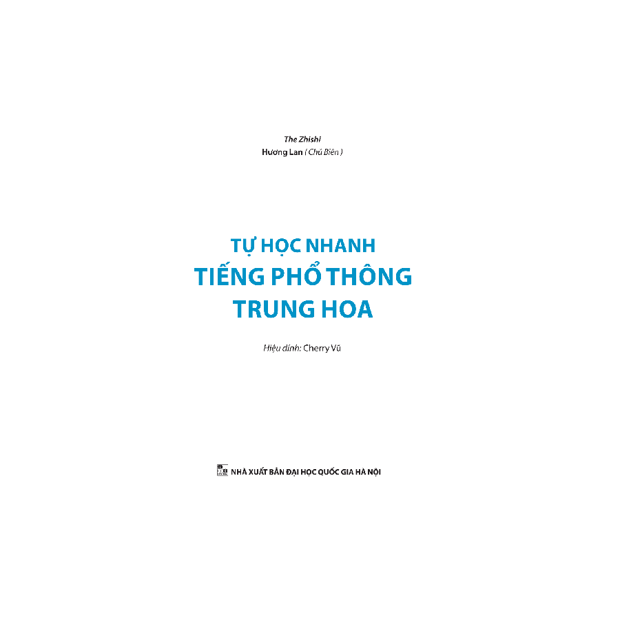 Tự Học Nhanh Tiếng Phổ Thông Trung Hoa