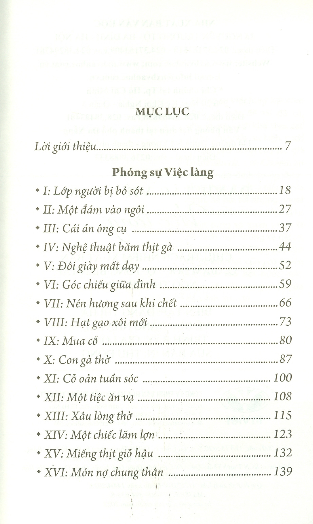 Danh Tác Việt Nam - Việc Làng