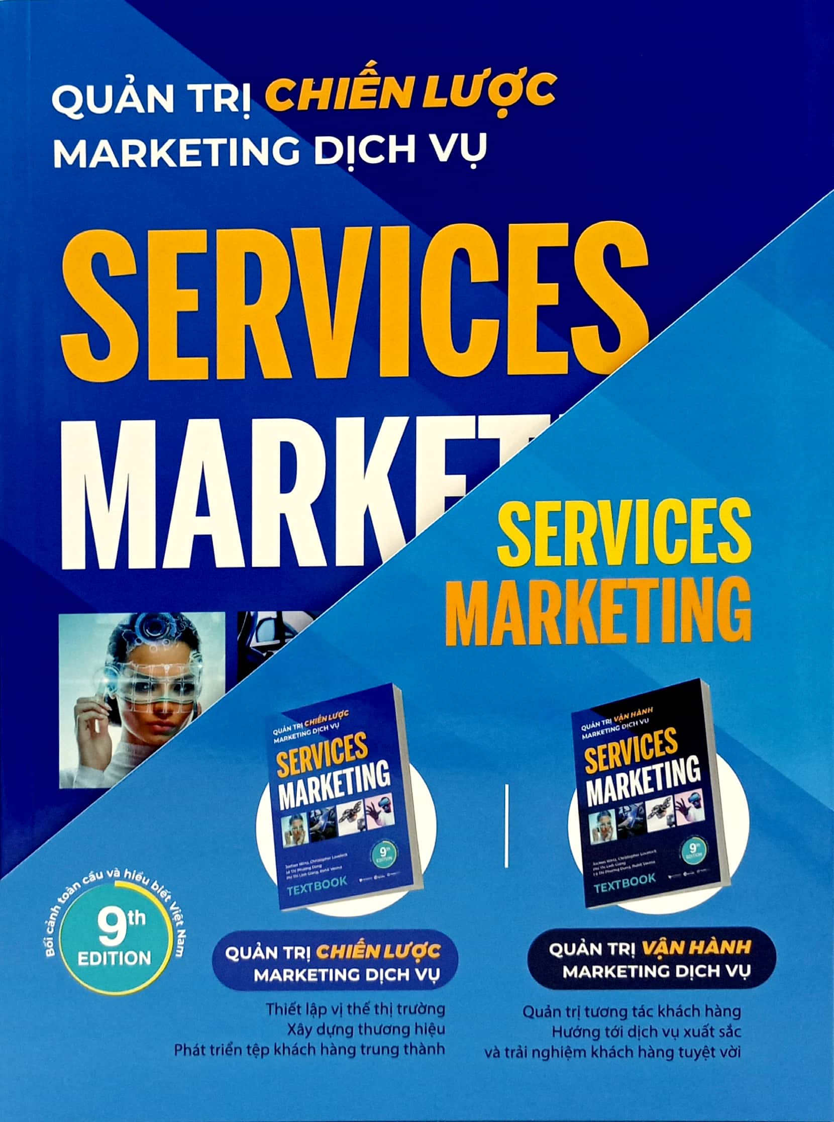 Combo 2 Cuốn Textbook Services Marketing