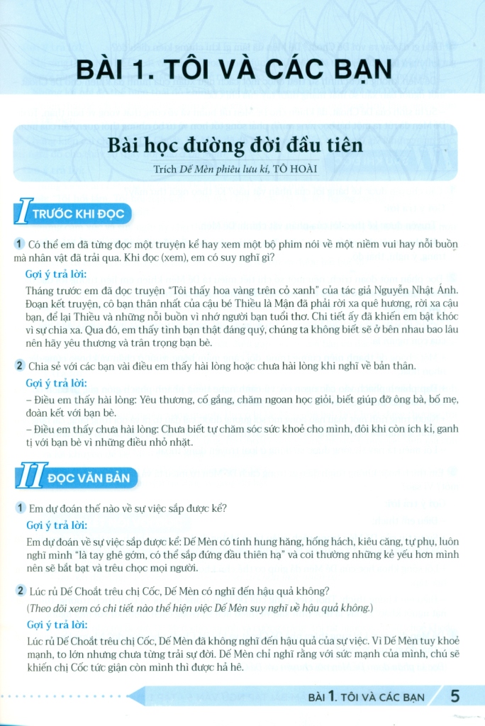 Hướng Dẫn Học Và Làm Bài Tập Ngữ Văn Lớp 6 Tập 1 (Kết Nối Tri Thức Với Cuộc Sống)