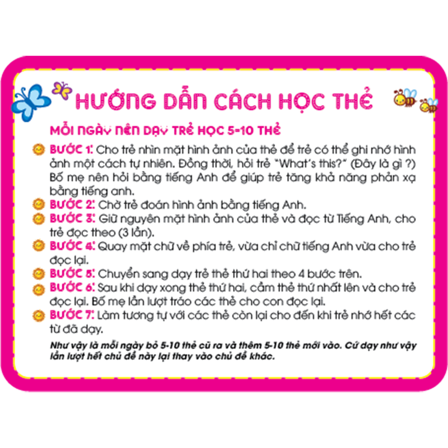 Thẻ Học Thông Minh Song Ngữ Anh - Việt - Động Vật Nuôi