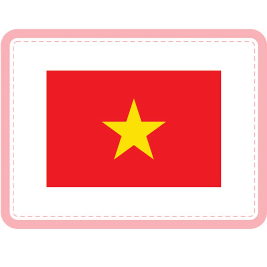 Thẻ Học Thông Minh Song Ngữ Anh - Việt - Quốc Kỳ Các Nước