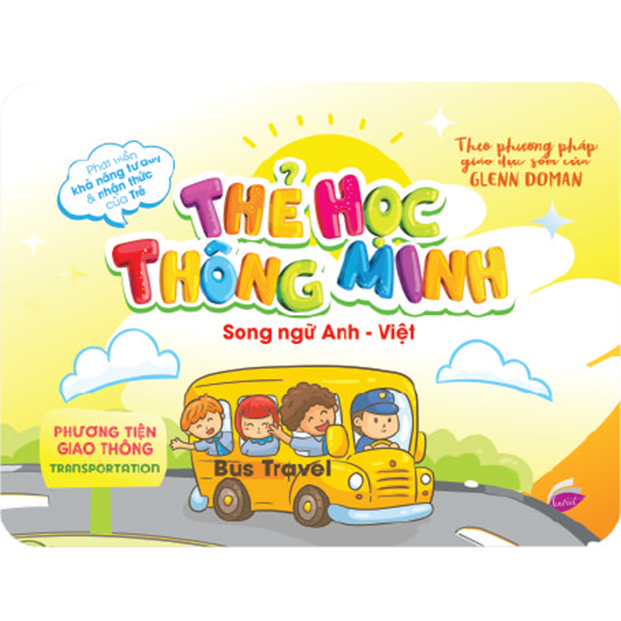 Thẻ Học Thông Minh Song Ngữ Anh - Việt - Phương Tiện Giao Thông