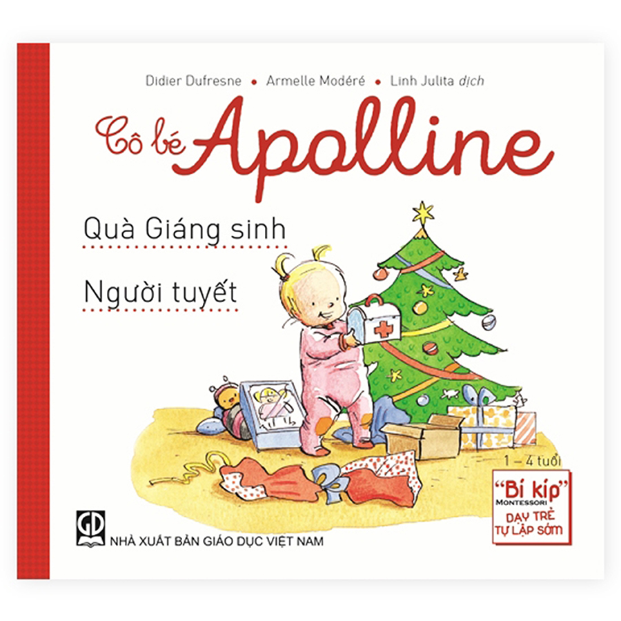 Bộ Sách "Bí Kíp" Montessori Dạy Trẻ Tự Lập Sớm - Cô Bé Apolline (5 Cuốn)