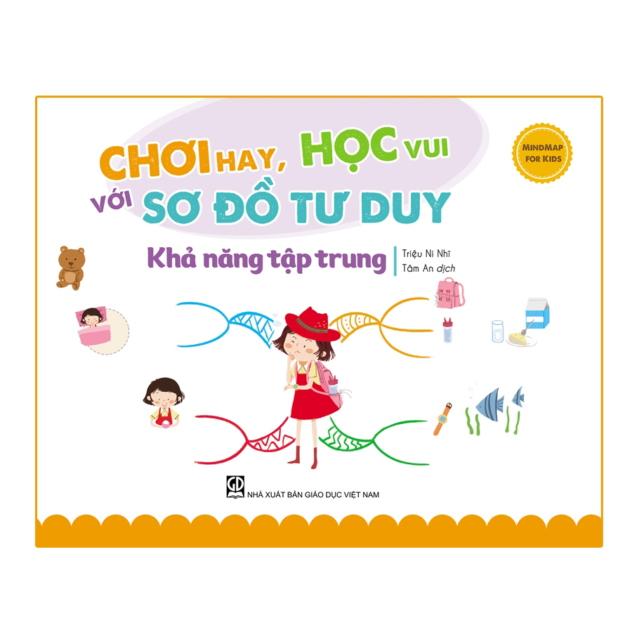 Bộ Sách Mindmap For Kids - Chơi Hay, Học Vui Với Sơ Đồ Tư Duy (8 Cuốn)