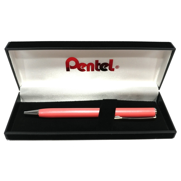 Bút Ký Cao Cấp Pentel B811P Nét 0.8mm Thân Hồng