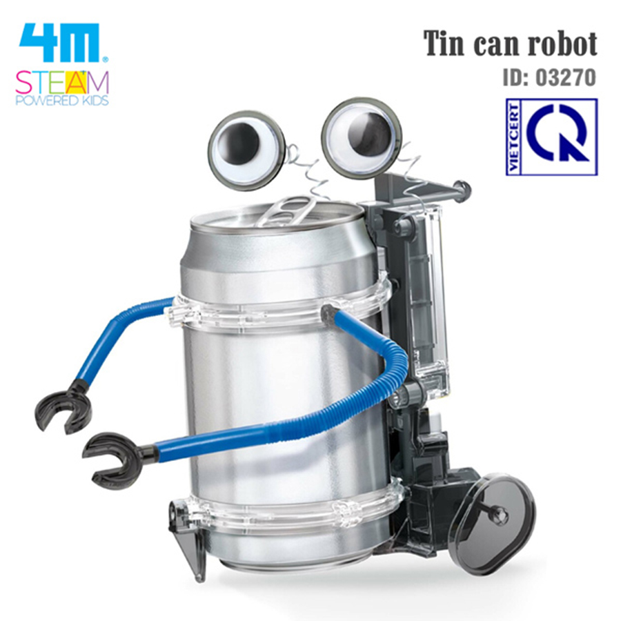 Đồ Chơi Robot Lon Tin Can 4M-03270