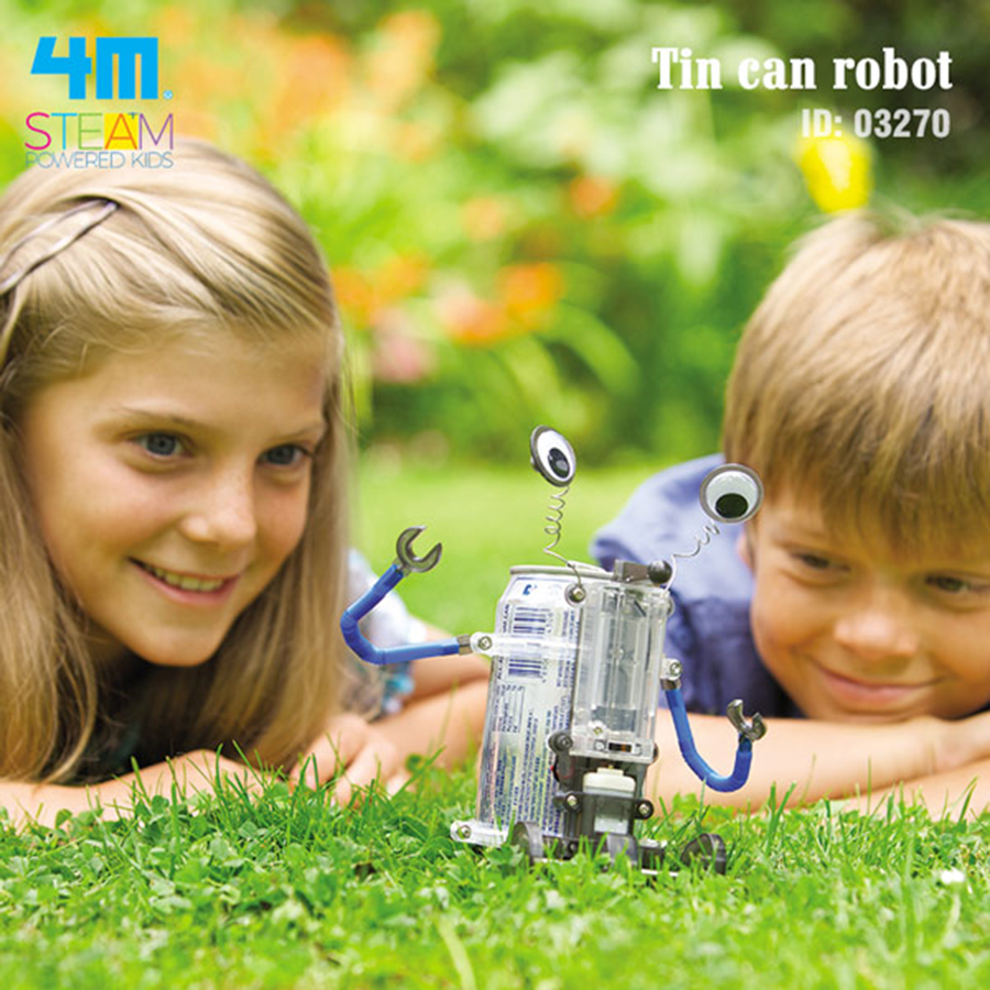 Đồ Chơi Robot Lon Tin Can 4M-03270