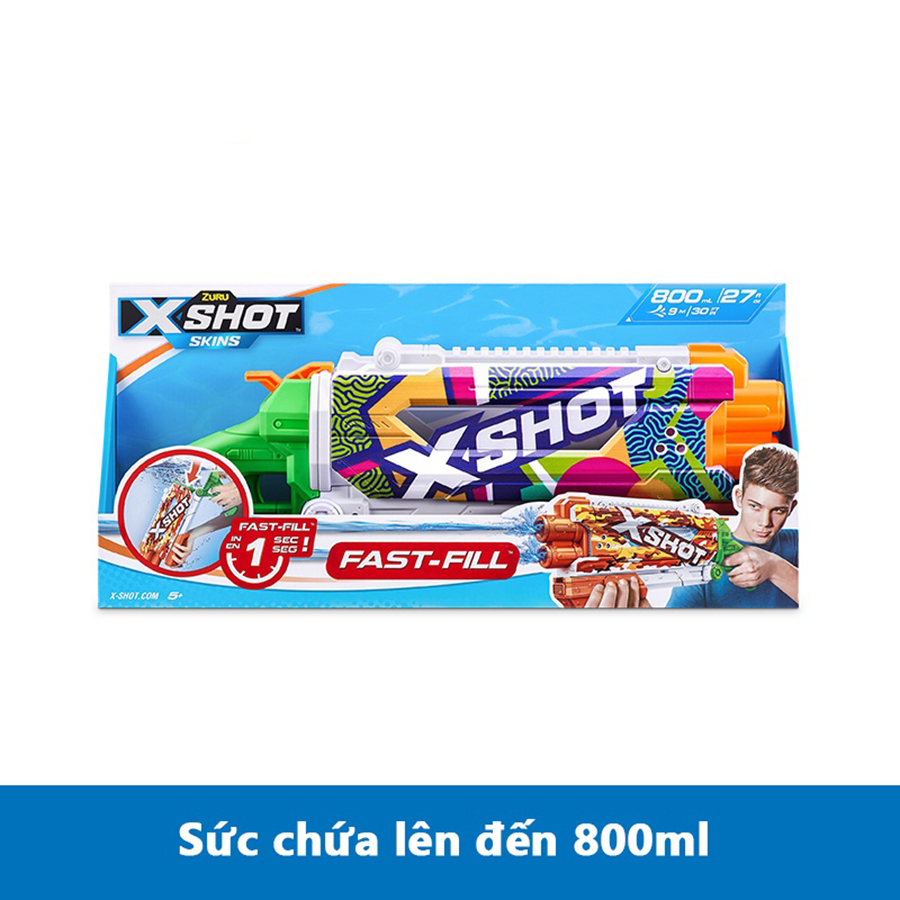 Đồ Chơi Phun Nước Thần Công Xshot Skins Ripple X11855A