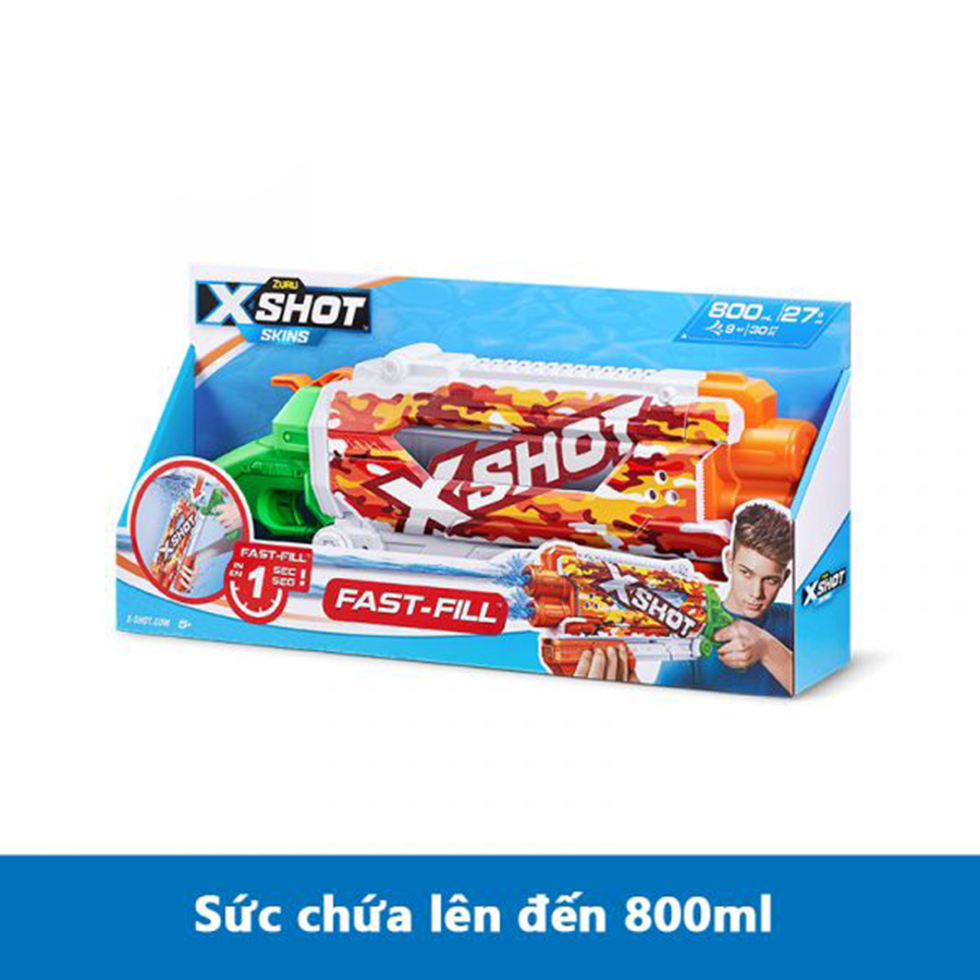 Đồ Chơi Phun Nước Thần Công Xshot Skins Sun Camo X11855B