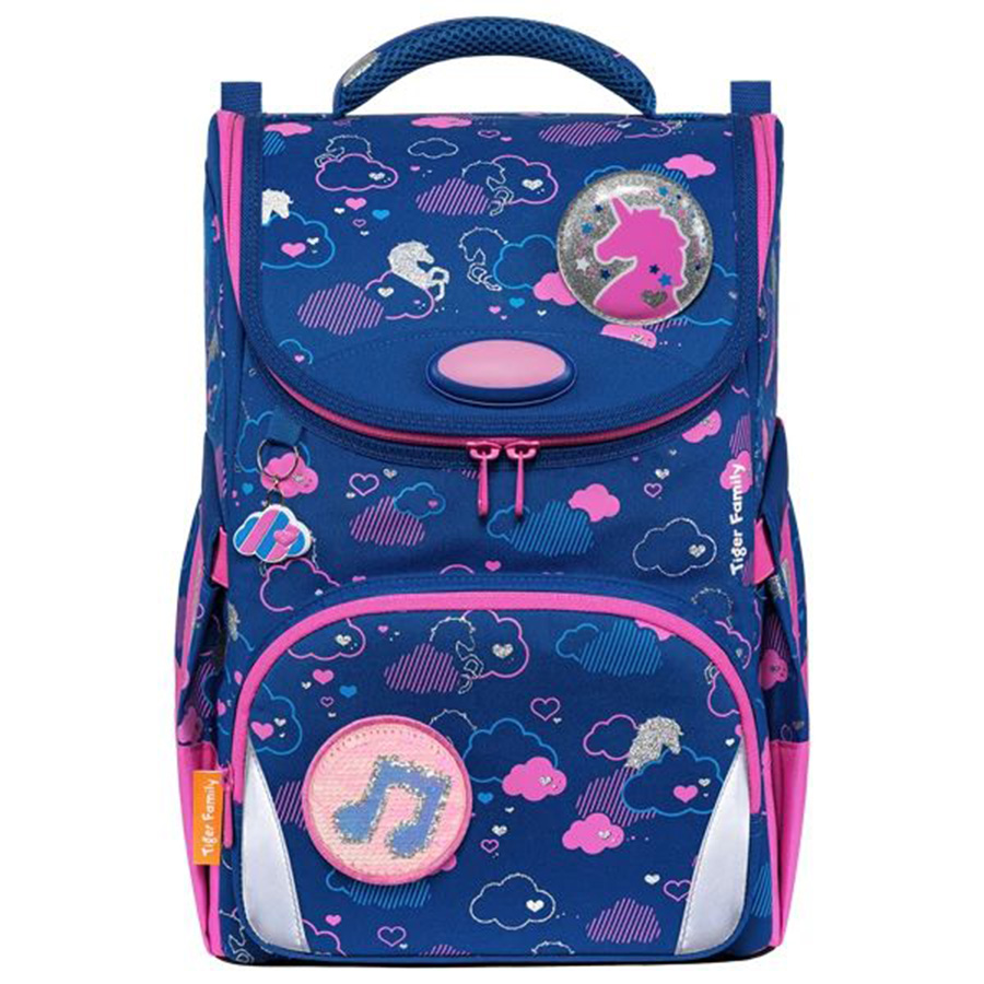 Ba Lô Học Sinh Tiger Family Earnest Schoolbag  - Unicorn Dreams (Go Green) TGET-021A