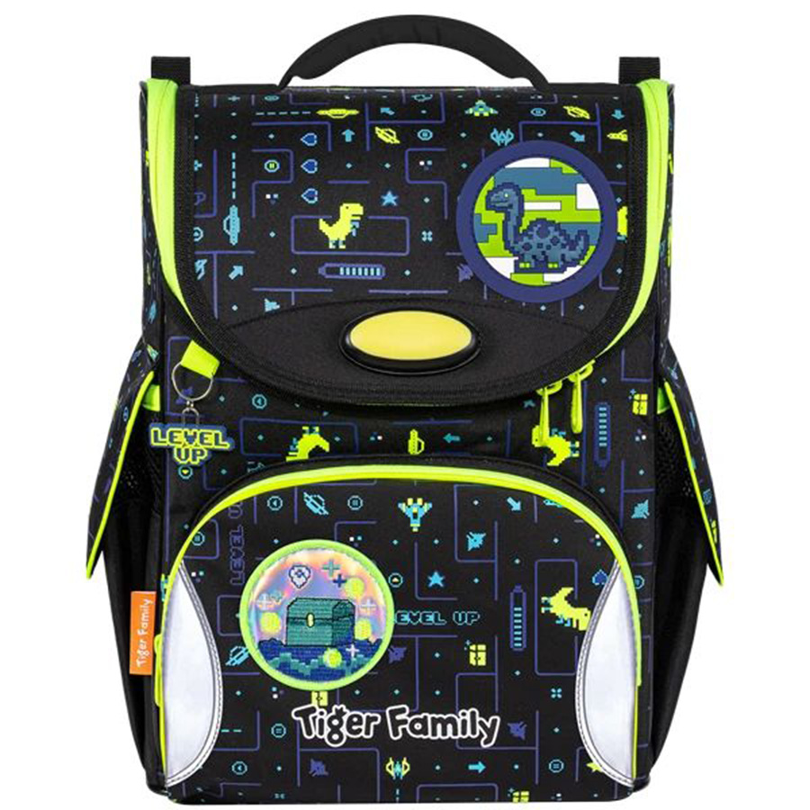 Ba Lô Học Sinh Tiger Family Nature Quest Schoolbag Pro - Level Up (Go Green) TGNQ-069A