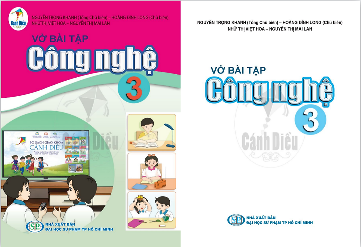 Vở bài tập Công Nghệ lớp 3 (Cánh Diều)