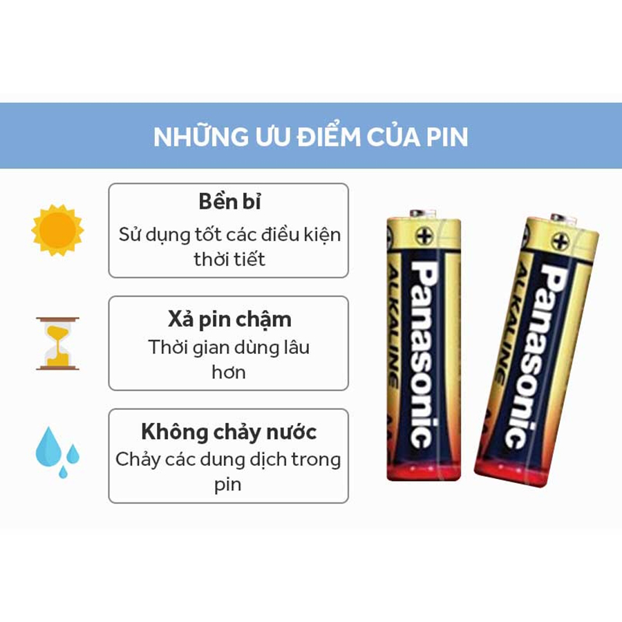 Pin Tiểu LR06T/2B Aa1.5V Panasonic Alkaline