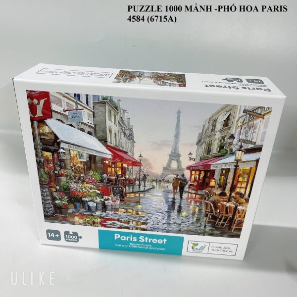 Puzzle 1000 Mảnh - Phố Hoa Paris 4584