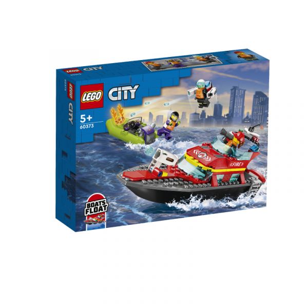 Đồ Chơi Lego Tàu Thủy Cứu Hỏa 60373