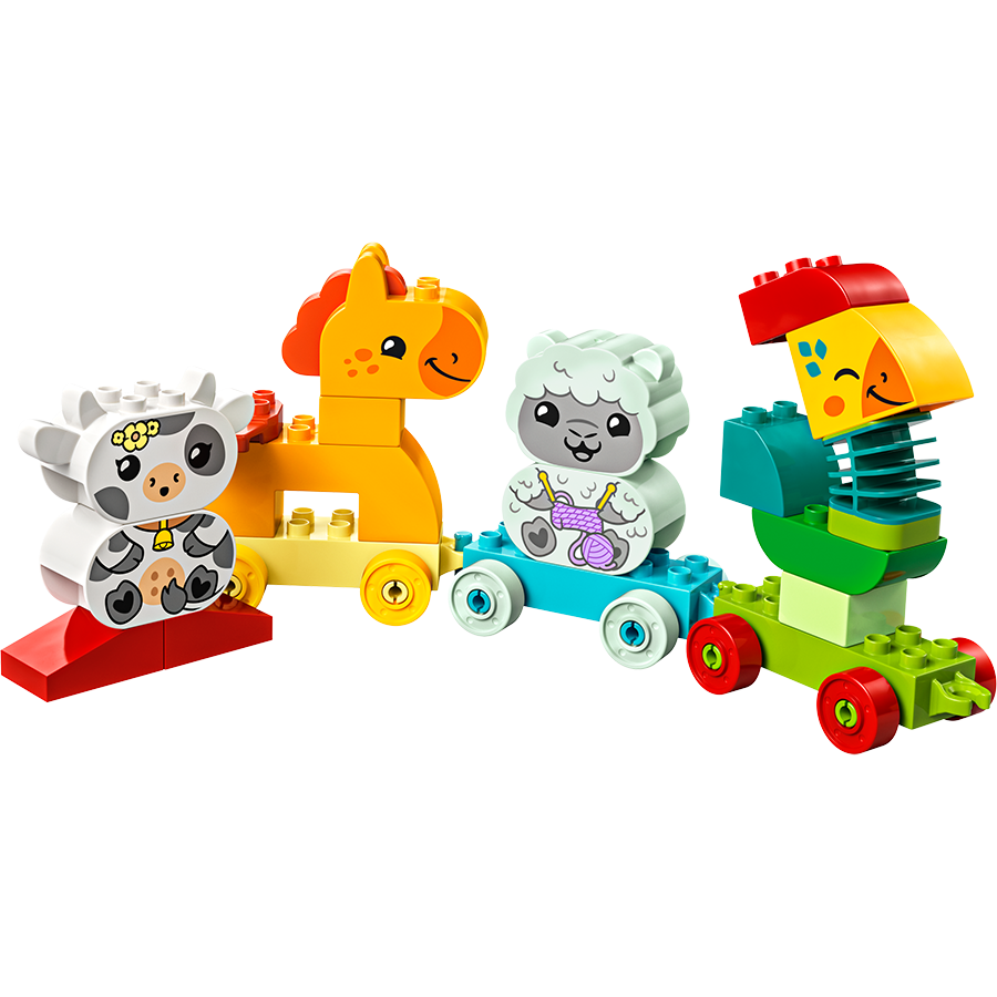 Đồ Chơi Lắp Ráp Lego Tàu Lửa Động Vật 10412