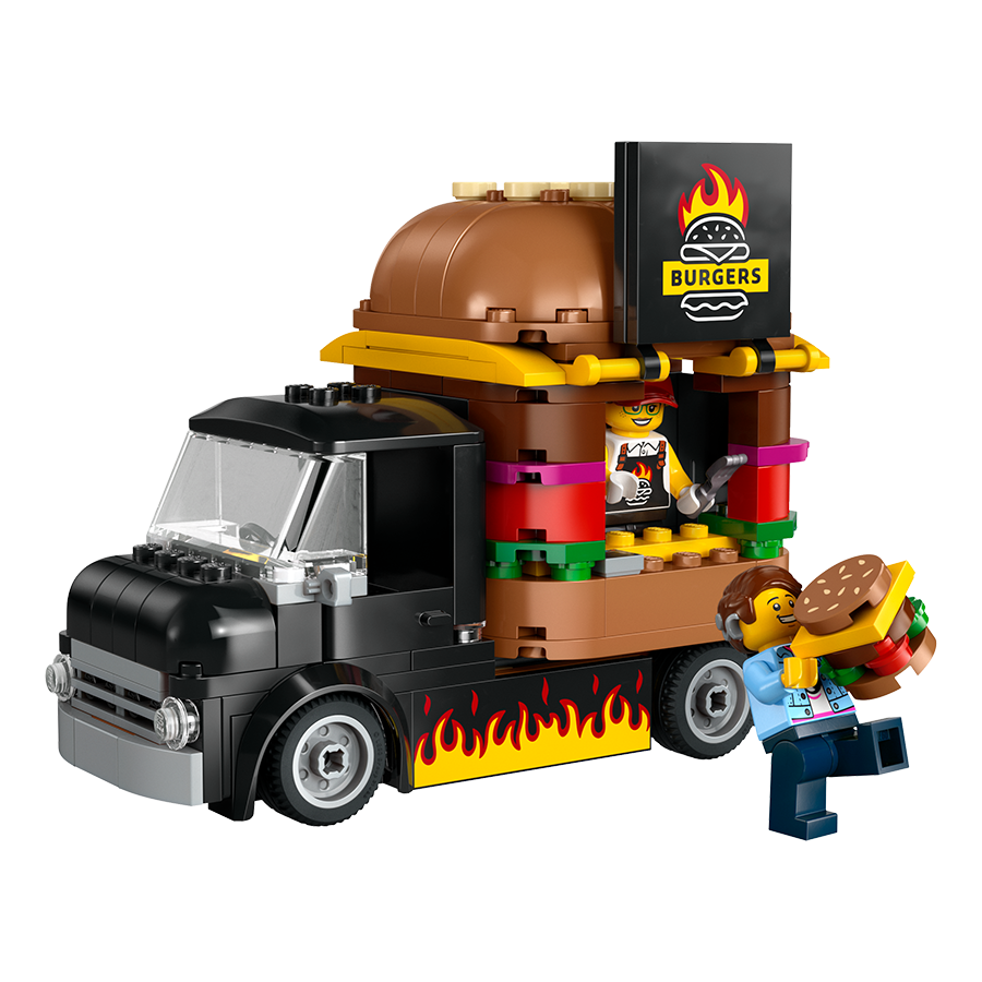 Đồ Chơi Lắp Ráp Lego Xe Tải Burger Lưu Động 60404
