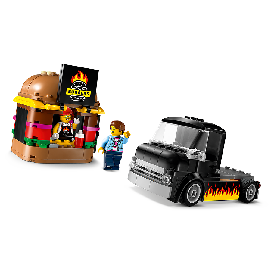 Đồ Chơi Lắp Ráp Lego Xe Tải Burger Lưu Động 60404