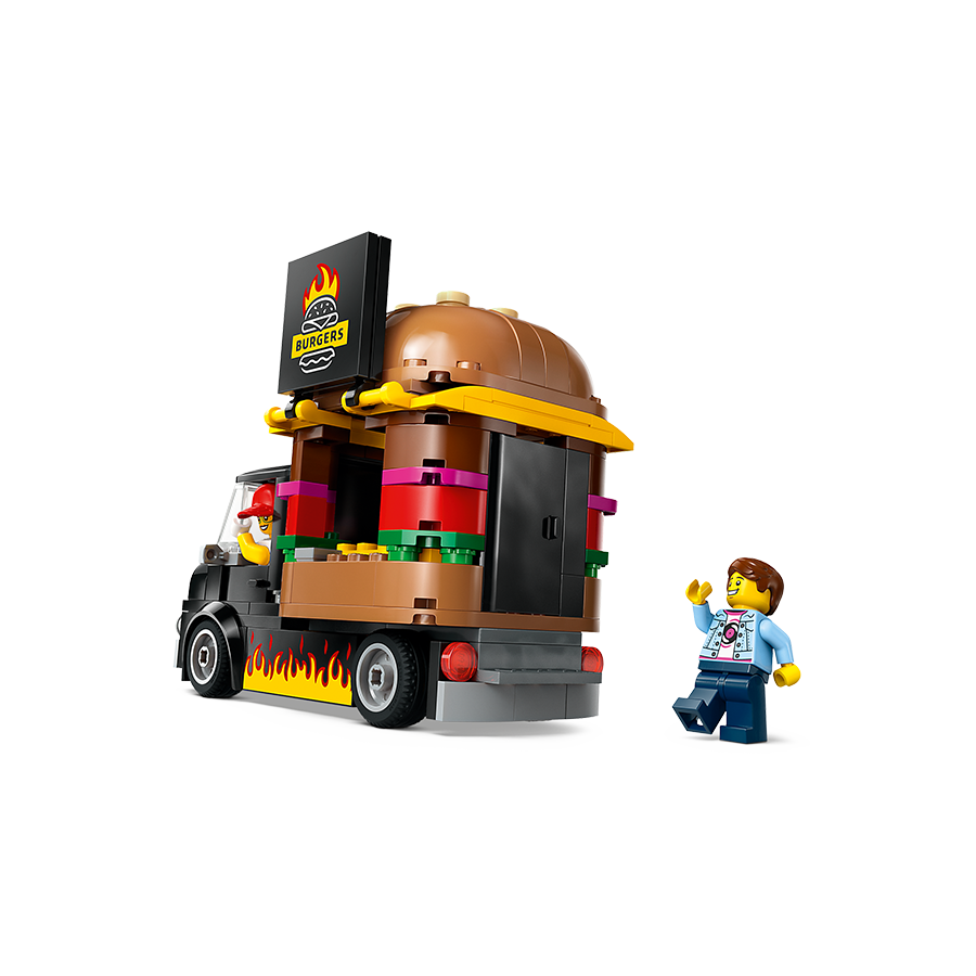 Đồ Chơi Lắp Ráp Lego Xe Tải Burger Lưu Động 60404