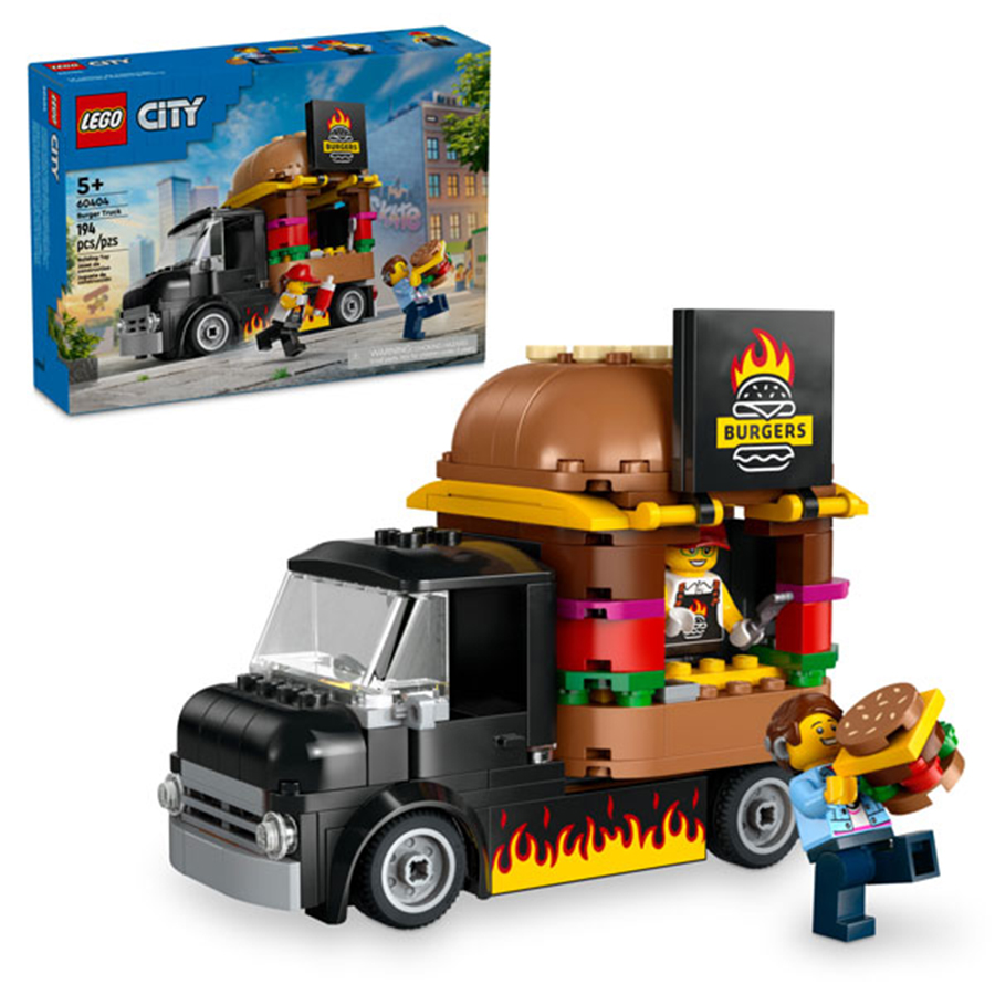 Đồ Chơi Lắp Ráp Lego Xe Tải Burger Lưu Động 60404