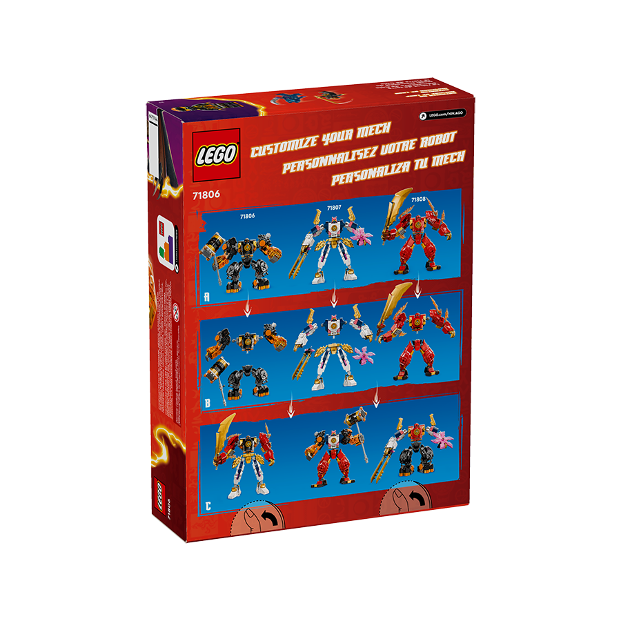 Đồ Chơi Lắp Ráp Lego Chiến Giáp Nguyên Tố Đất Của Cole 71806