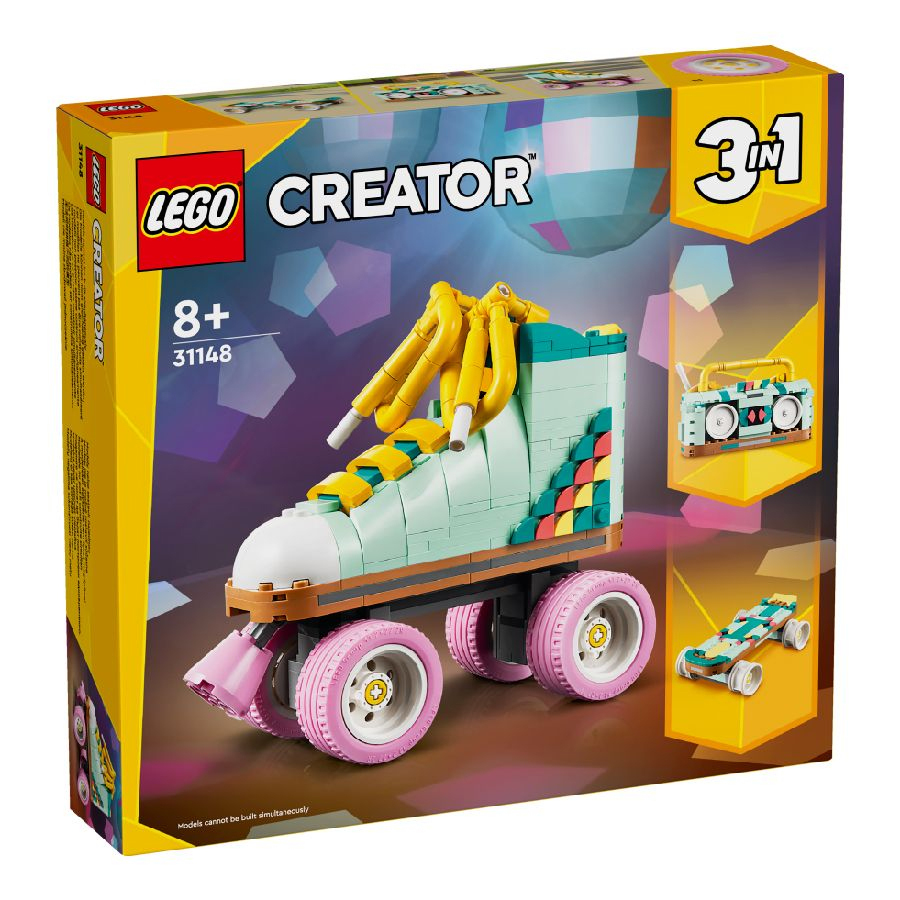 Đồ Chơi Lắp Ráp Lego Giày Trượt Patin Retro 31148