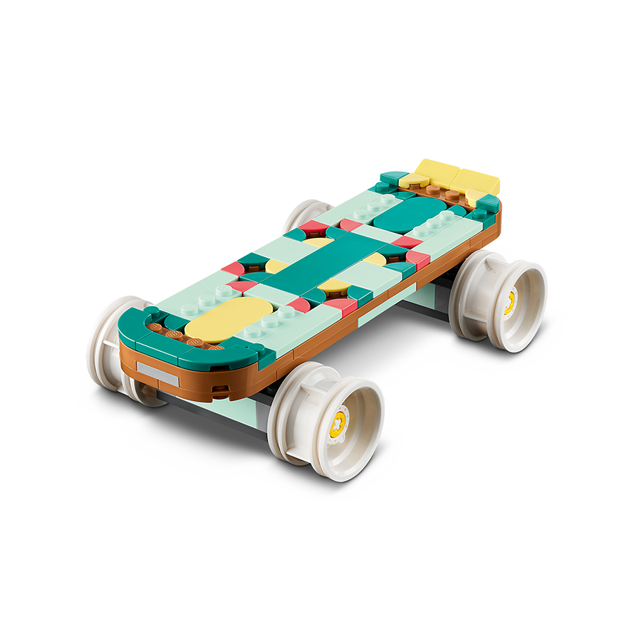 Đồ Chơi Lắp Ráp Lego Giày Trượt Patin Retro 31148