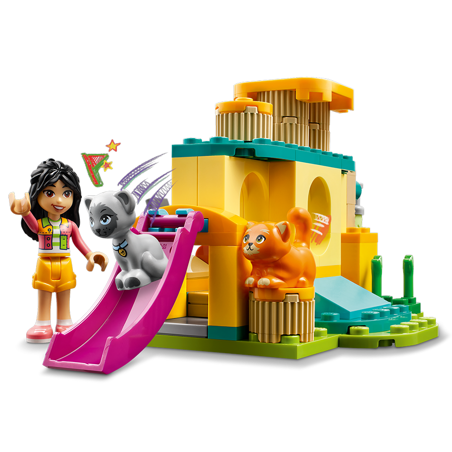 Đồ Chơi Lắp Ráp Lego Khu Vui Chơi Cho Mèo Con 42612