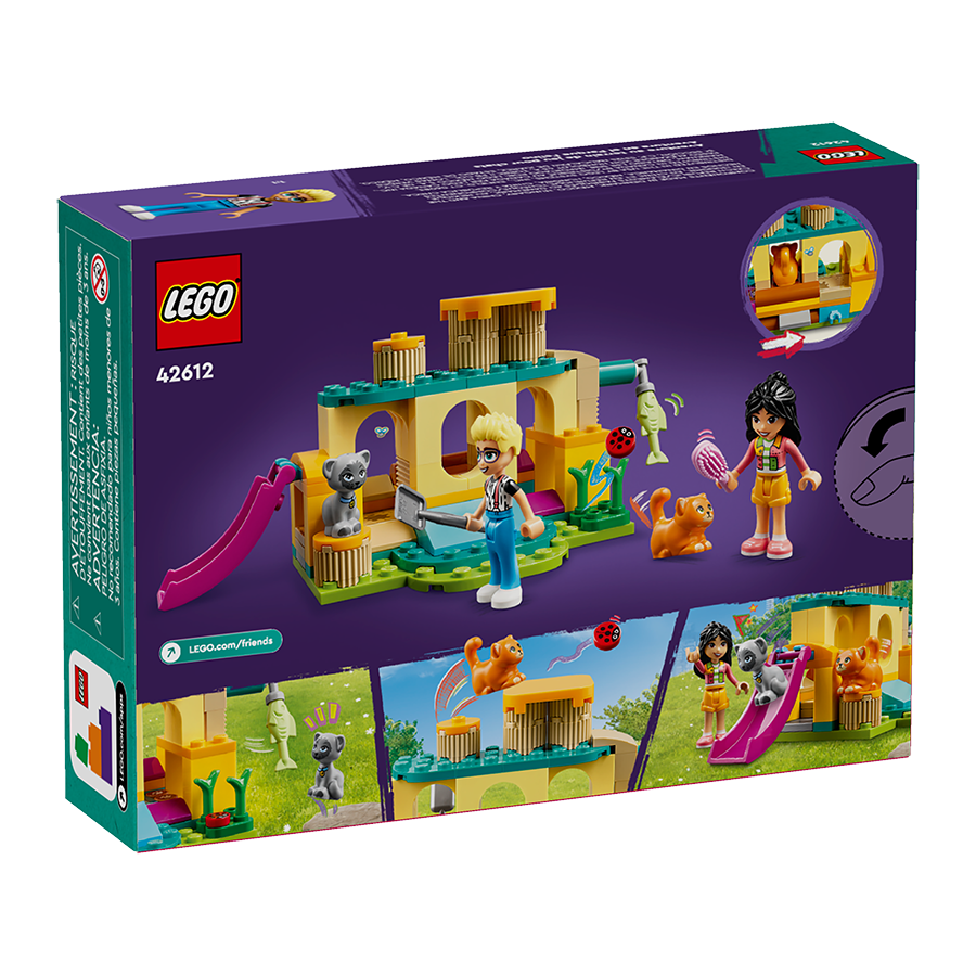 Đồ Chơi Lắp Ráp Lego Khu Vui Chơi Cho Mèo Con 42612