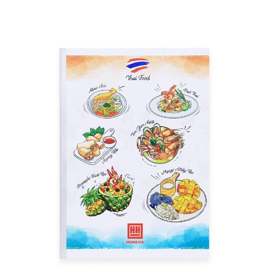 Vở Kẻ Ngang Hồng Hà Traditional Food 200 Trang 1106