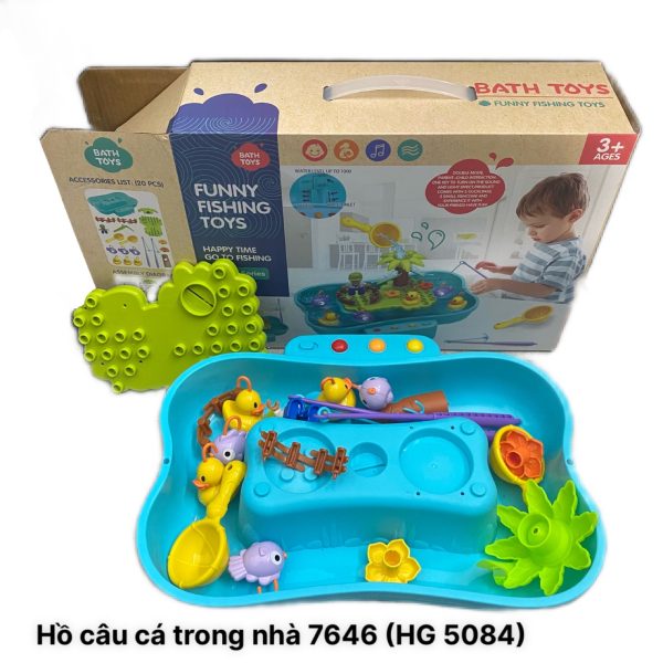 Bộ Đồ Chơi Hồ Câu Cá Trong Nhà 7646 (HG-5084)