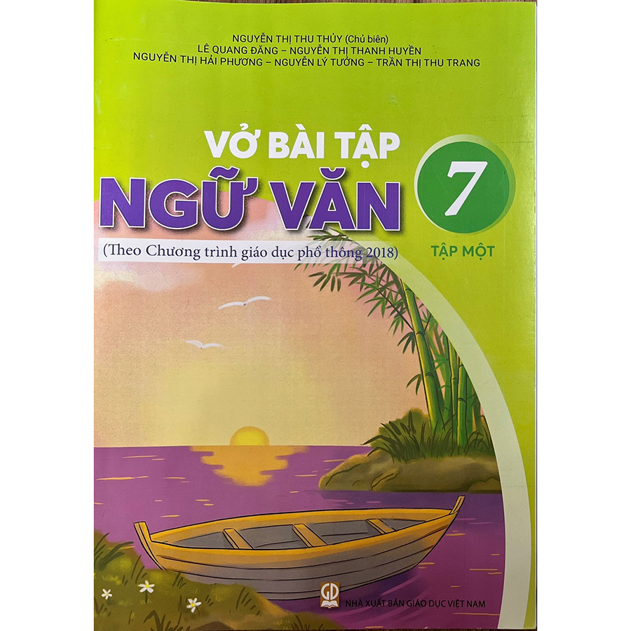 Vở Bài Tập Ngữ Văn Lớp 7 Tập 1