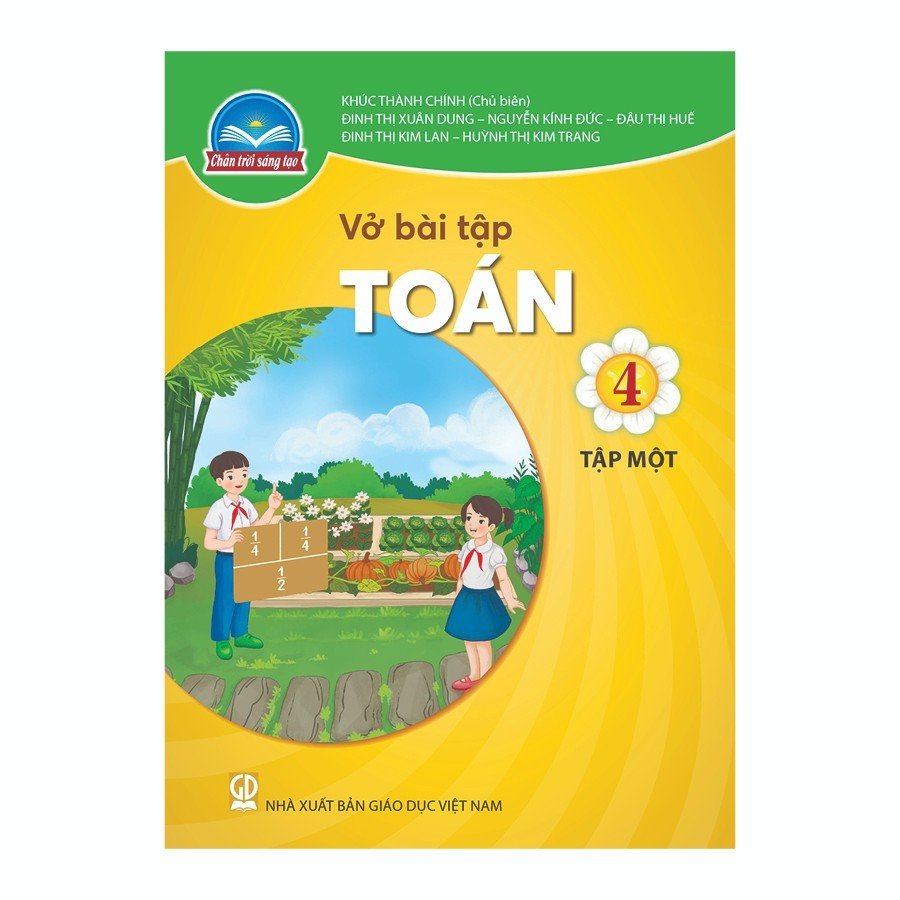 Vở Bài Tập Toán Lớp 4 Tập 1 (Chân Trời Sáng Tạo)