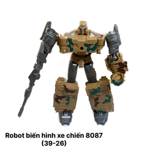 Đồ Chơi Chiến Binh Robot Biến Hình Phương Tiện Chiến Đấu 8087 (39-26)