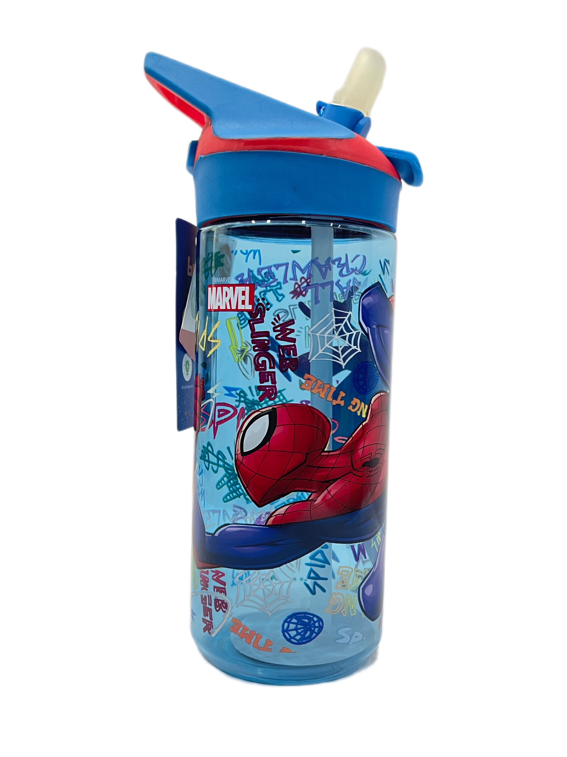 Bình Nước Medium Tritan Premium Spiderman Graffiti 37997 620ml