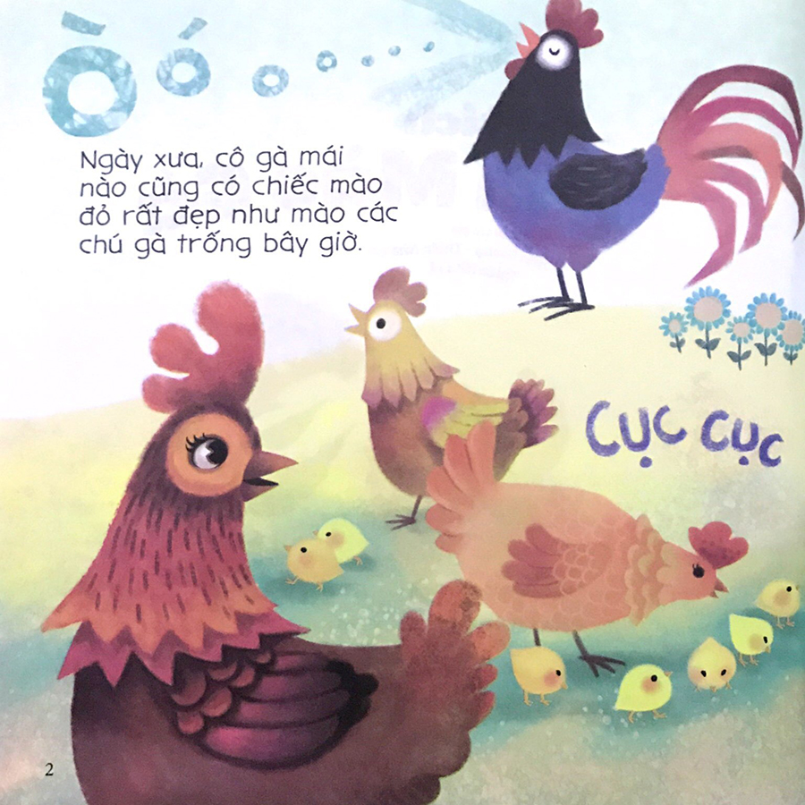 Bé Tập Kể Chuyện - Sự Tích Hoa Mào Gà