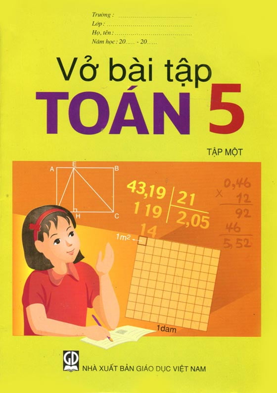 Vở bài tập Toán lớp 5 tập 1