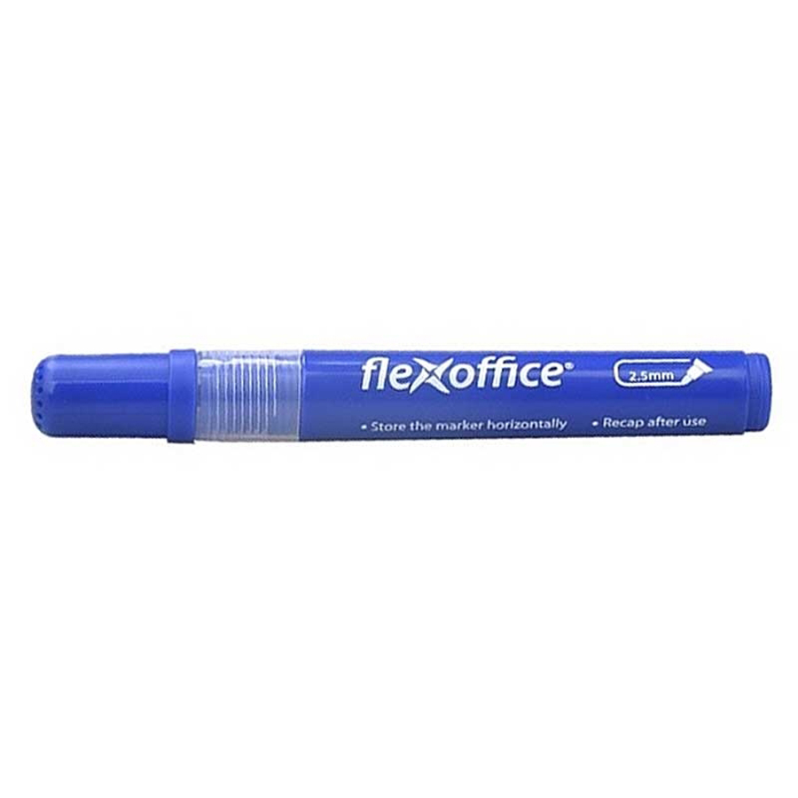 Bút Lông Bảng Flexoffice FO-WB02 Mực Xanh