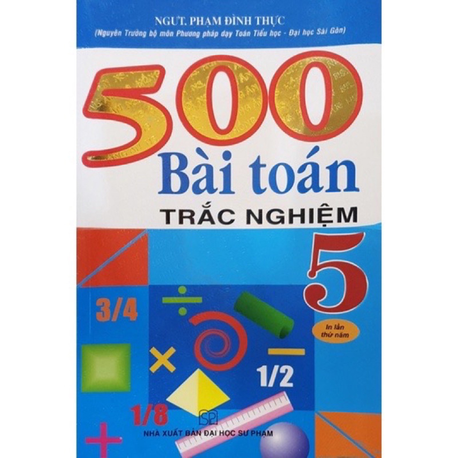 500 Bài Toán Trắc Nghiệm Lớp 5