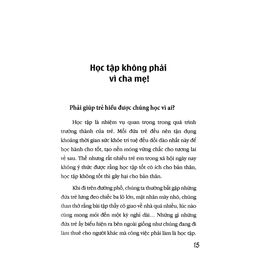 Cha Mẹ Phải Làm Gì Khi Con Không Thích Học - 5 Bước Giải Quyết Vấn Đề Chán Học Của Con