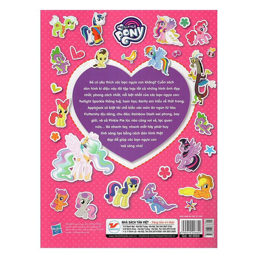 My Little Pony - Bộ Sưu Tập Đề Can Lấp Lánh - Tập 2